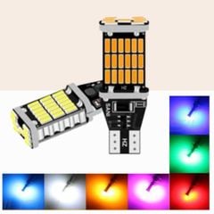 Đèn LED xi nhan ô tô T15 Bóng Đèn LED Lùi Xe Siêu Sáng T15 W16W 921 45 SMD 4014  cho ô-tô xe máy