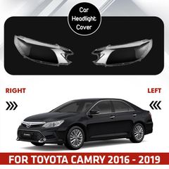Vỏ đèn pha, Dòng Toyota Camry, Được làm bằng vật liệu nhựa trong suốt chất lượng cao, tạo vẻ ngoài sang trọng và tối ưu hóa ánh sáng phát ra từ đèn pha.