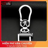 Móc Chìa Khóa ô tô logo Kia đeo chìa khóa thông minh xoay 360 độ