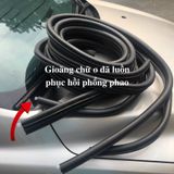 1 mét gioăng luồn silicon phục hồi gioăng cửa bị xẹt,gioăng chống ồn,cách âm cực tốt ( phi 8)
