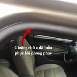1 mét gioăng luồn silicon phục hồi gioăng cửa bị xẹt,gioăng chống ồn,cách âm cực tốt ( phi 8)