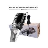 Máy hút bụi kiêm bơm lốp và đèn pin dạng tẩu sạc nguồn DC 12V