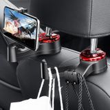 Móc treo sau ghế dành cho xe hơi đa chức năng dùng để cheo móc đồ vật tiện lợi, móc treo đồ trên xe, móc treo cao cấp