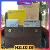 VÍ ĐỂ ĐĂNG KÝ ĐĂNG KIỂM LOẠI TỐT, GIẤY TỜ XE Ô TÔ CÁC HÃNG XE CHẤT LIỆU DA CAO CẤP BỀN ĐẸP THEO THỜI GIAN