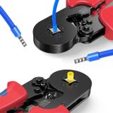 Kìm bấm cos vuông HSC8 6-4A tự điều chỉnh bấm đủ loại cos ống tròn cos pin