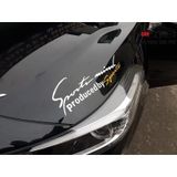 Phụ kiện ô tô |  Tem dán trang trí ô tô Sport mind prodeced by Sports xe hơi ô tô đầy đủ màu sắc - Ngoại thất ô tô