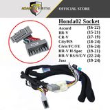 Dây cắm Amply / DSP kết nối đầu zin cho xe ô tô Honda Accord, Odydsey, Civic, CRV, FIT CHUẨN PLUG AND PLAY
