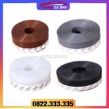 Combo 2 Mét Ron Chân Cửa Cao Su Cải Tiến Dán Chống Bụi Côn Trùng 25 35 45mm có sẵn keo dính