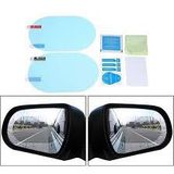 [loại tốt] 2 miếng dán chống bám nước mưa trên kính hậu xe ô tô - hình bầu dục