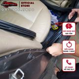 Gioăng cao su cửa oto, gioăng nguyên bản theo xe ô tô lõi thép cao su đen trendycar cao cấp loại 1 lỗ cho xe Sedan
