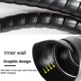 1 cuộn (rất dài) dây xoắn ruột gà, bọc dây điện phi 6/8/10/12/16/20mm, quấn dây điện