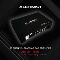 Bộ xử lý DSP 12 kênh cao cấp Alchimist AD12H-1500 với chip AD12Pro, Bluetooth 5.3, tuning âm thanh đỉnh cao cho xe hơi