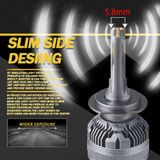 Đèn Pha/ Cos Ô tô, Đèn Led V95-Pro 6000K Canbus cắm chân đèn nguyên bản dòng cao cấp ống đồng đen siêu bền chân H4, H7