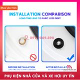 Bộ 4 Miếng Đệm Cao Su Dày Chống Sốc Cho cánh cửa Xe Hơi Suzuki Porsche Toyota Mazda Suzuki Vinfast