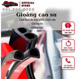 Gioăng cao su chữ B và chữ D với keo 3M siêu dính - chống ồn chống bụi hiệu quả Freeship 30K shop Gioăng Cửa