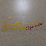 Phụ kiện ô tô |  Tem dán trang trí ô tô Sport mind prodeced by Sports xe hơi ô tô đầy đủ màu sắc - Ngoại thất ô tô