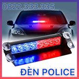 Freeship đèn nháy báo động xanh đỏ phiên bản cao cấp vỏ kim loại sơn tĩnh điện