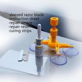 Bộ dụng cụ hàn kính, sửa chữa khắc phục kính lái ô tô bị nứt Windshield Repair giao hàng 24/7 loại một