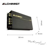 Bộ Khuếch Đại DSP Alchimist AD1C-800, DSP mono 1 kênh Class D - Max 800 W cho Loa Sub hơi Ô tô