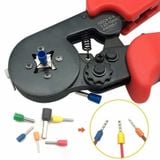 Kìm bấm cos lục giác HSC8 6-6A - Kìm cos bấm chắc chắn - Bấm cos dây điện tối đa 6.0 mm²