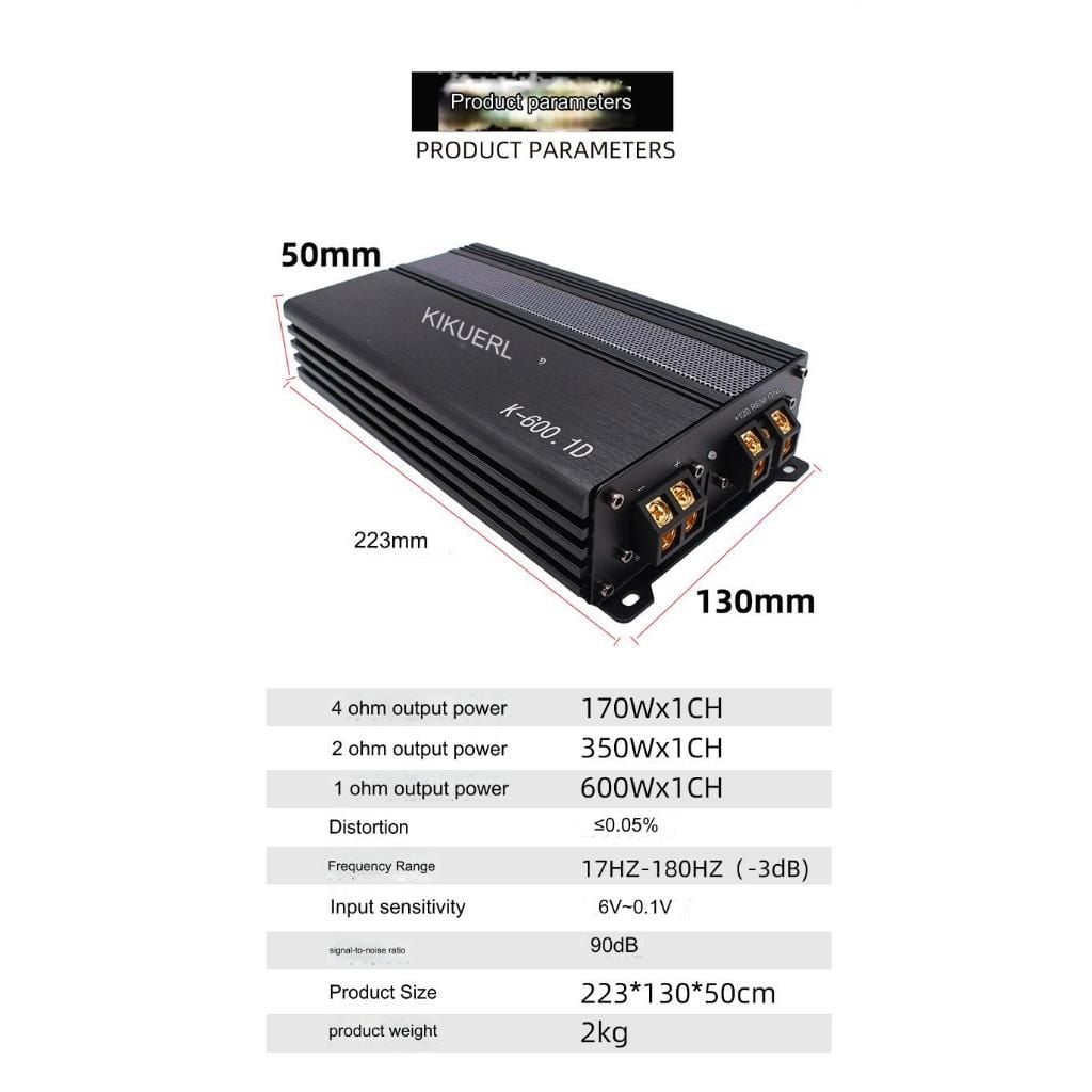 DSP 600W Cho Sub Hơi