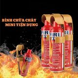 Bình Cứu Hỏa Mini Cao Cấp Fire Stop 500ml Chữa Cháy Khẩn Cấp Xe Máy Ô Tô Nhà Cửa Nhỏ Gọn Tiện Lợi Cho Gia Đình