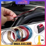 VIỀN TRANG TRÍ NỘI THẤT XE HƠI 5D, 5M CÓ GỜ TẠO MA XÁT, TÔ ĐIỂM NỘI THẤT XE