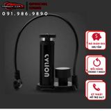 Bơm xe đạp xe máy xe hơi áp suất cao có đồng hồ đo áp suất rất đẹp hàng phân phối chính hãng gọn gàng độ bền cao