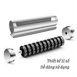 Bảng Số Điện Thoại Cho Xe Hơi Chất Liệu Hợp Kim Đỗ Xe Để Taplo Ô Tô, Tích Hợp Phá Kính Chất Liệu Siêu Bền