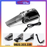 Máy Hút Bụi Và Bơm Lốp Ô Tô - Công Suất 120W 4 in 1 Bơm/Hút/Đèn Chiếu Sáng/Đồng Hồ Đo Áp Suất Lốp - K1014