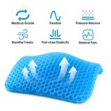 Đệm ngồi 2 lớp 3D thoáng khí MAGIC CUSHION - Nệm ngồi ghế văn phòng, ô tô Cửa hàng nội thất ô tô Trendy Car
