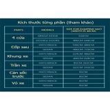 10 Tấm Bông Tiêu Âm 3M Chống Ồn Cách Âm Hiệu Quả Kích Thước lớn 80x50cm