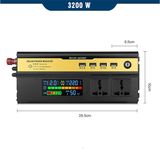 Bộ chuyển nguồn điện Adapter ô tô 12V/24V - 220V Bộ kích điện Adaptor cho xe hơi Biến áp nguồn xe ôtô đầu tẩu