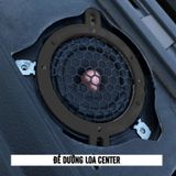 Dưỡng loa trung tâm, Đế mặt dưỡng phía dưới bắt vít loa center đa năng Ford Everst, Ranger, Toyota Cross, KIA Seltos