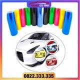 Decal dán pha đèn Xe máy Vynyl nhiều màu 3 lớp/ Tấm phim Dán pha đèn Xe Máy , Oto