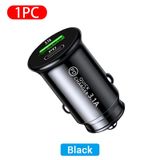 Tẩu sạc Qc3.0 PD 20W cổng USB Type-C trên xe hơi công suất 20W an toàn nhỏ gọn tiện dụng