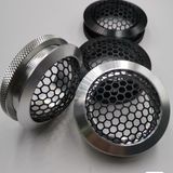 Màng Loa dưỡng loa mặt ngoài Treble Ê Căng Loa - Kích Thước 1.5 Inch, 3.5 Inch và 4 Inch Chất Liệu Nhôm Ánh Bạc, Sơn Tĩnh Điện