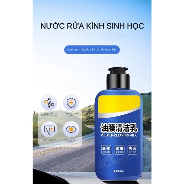Dung dịch tẩy ố mốc kính