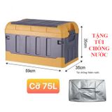Thùng đựng đồ cốp xe ô tô xếp gọn dễ dàng với 2 dung tích 30L và 55L tiết kiệm tối đa không gian cốp xe ô tô