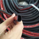 Gioăng chữ D chống ồn cách nhiệt cánh cửa xe ô tô sẵn băng keo bóc dán