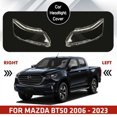 Vỏ đèn pha Mazda BT50, chất liệu nhựa trong suốt, dành cho Mazda BT50, sản phẩm chất lượng cao, có lớp phủ đặc biệt bằng gốm cao cấp, cung cấp khả năng chống mài mòn và lão hóa đặc biệt, đồng thời đảm bảo độ bền lâu dài.