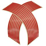 [⚡FREE SHIP⚡] Set 16 miếng dán viền bánh xe chống thấm nước màu phản quang dành cho xe mô tô Honda NC700X nc 700s 700