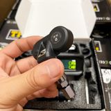 Cảm biến áp suất lốp TPMS cảnh báo Tiếng Việt 2023 van TRONG màn hình LED đa sắc bản quốc tế pin NL mặt trời BH 12 tháng