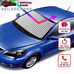 Rèm chắn nắng rèm che nắng ô tô thông minh | Rèm chắn nắng dạng mành phản quang chống sáng trendyhome car care