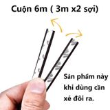 [⚡FLASH SALE⚡] 6 Mét Chặn Cửa, Ron Dán Khung Cửa, Lấp Kín Khe Hở, Chặn Nước, Cách Âm, Chống Thoát Nhiệt, Va Đập - Dán Đư
