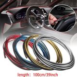 Gioăng tốt  Cuộn Dây Bọc Viền Trang Trí Nội Thất Xe Hơi 1M Chuyên Dụng