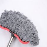 Cây Lau Rửa Xe Ô Tô Cán Dài,Có Thể Kéo Dài, Sợi Lau Mềm - Chổi Dài lông xám