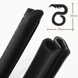 [⚡FLASH SALE⚡] Combo 1,6m ( đủ cho 1 xe) gioăng cao su chống ồn cột trụ B lõi thép, gioăng cao su ô tô chống bụi ô tô