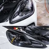 Decal PPF 3 Lớp chuyên dụng khói nhạt cho đèn pha Phủ Bóng đen khói PPF. Chống xước, chống ố vàng đến 5năm.Khổ cao 30cm