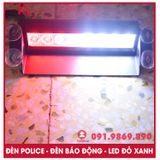 Đèn chớp xanh đỏ để taplo xe hơi, đèn nháy xin vượt ô tô,bản cao cấp kích thước lớn công suất lớn vỏ bằng kim loại